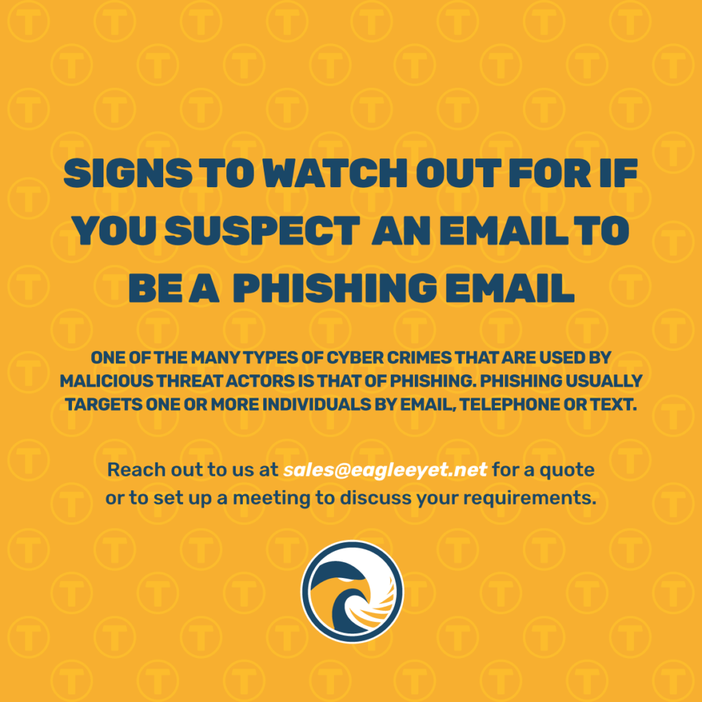 5 warning signs of a phishing email
