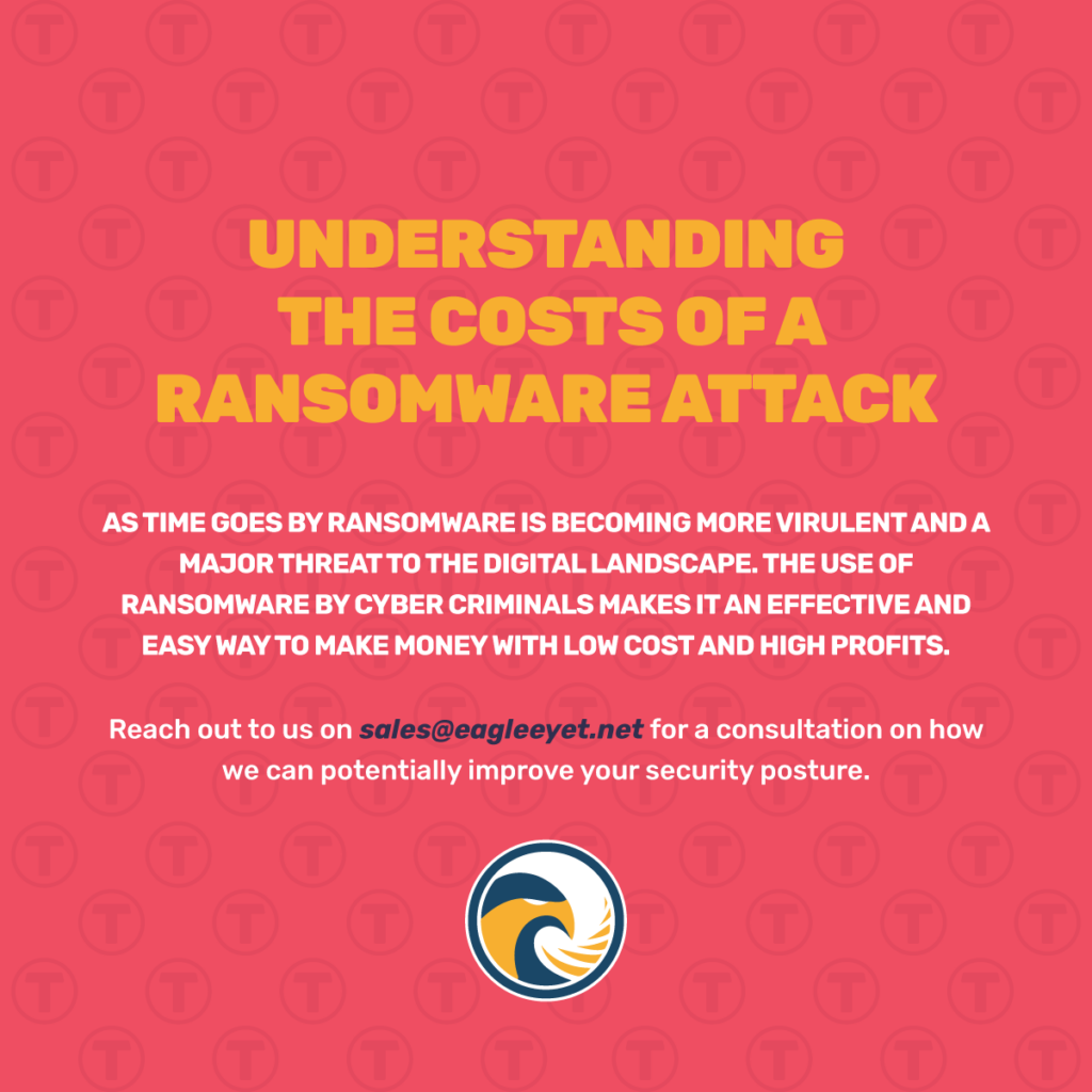 Understanding the costs of a ransomware attack
