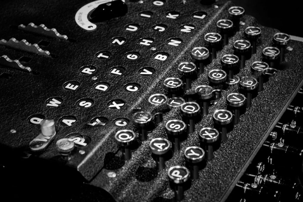 Traditional Data Protection using an Enigma Machine for Encryption