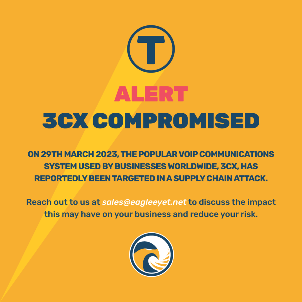 Alert: 3CX Compromised