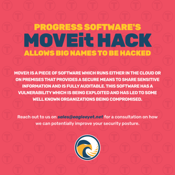 Progress Software's MOVEit Hack Allows Big Names To Be Hacked - Eagle ...