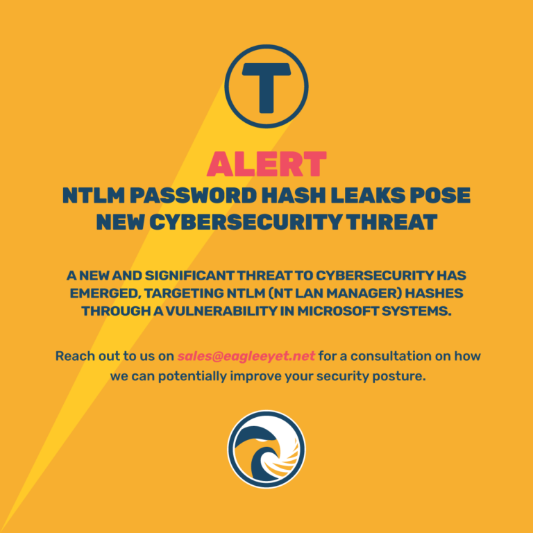 Ntlm Hash Rreuse Alert: NTLM Password Hash Leaks Pose New Cybersecurity Threat - Eagle ...