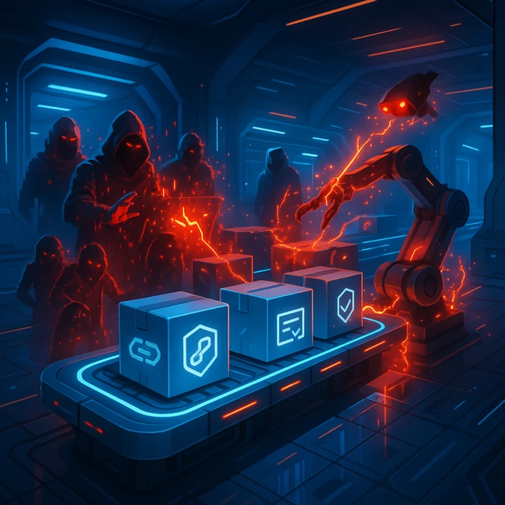 Supply Chain Under Cyber Attack
